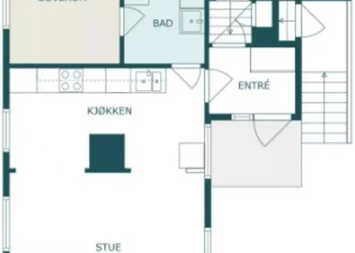 The Blue House 1833-1, Gratis Parkering, Sentralt * Tromsø