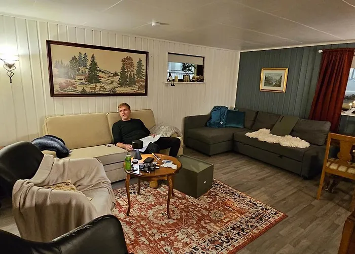 The Blue House 1833-1, Gratis Parkering, Sentralt Apartamento Tromsø